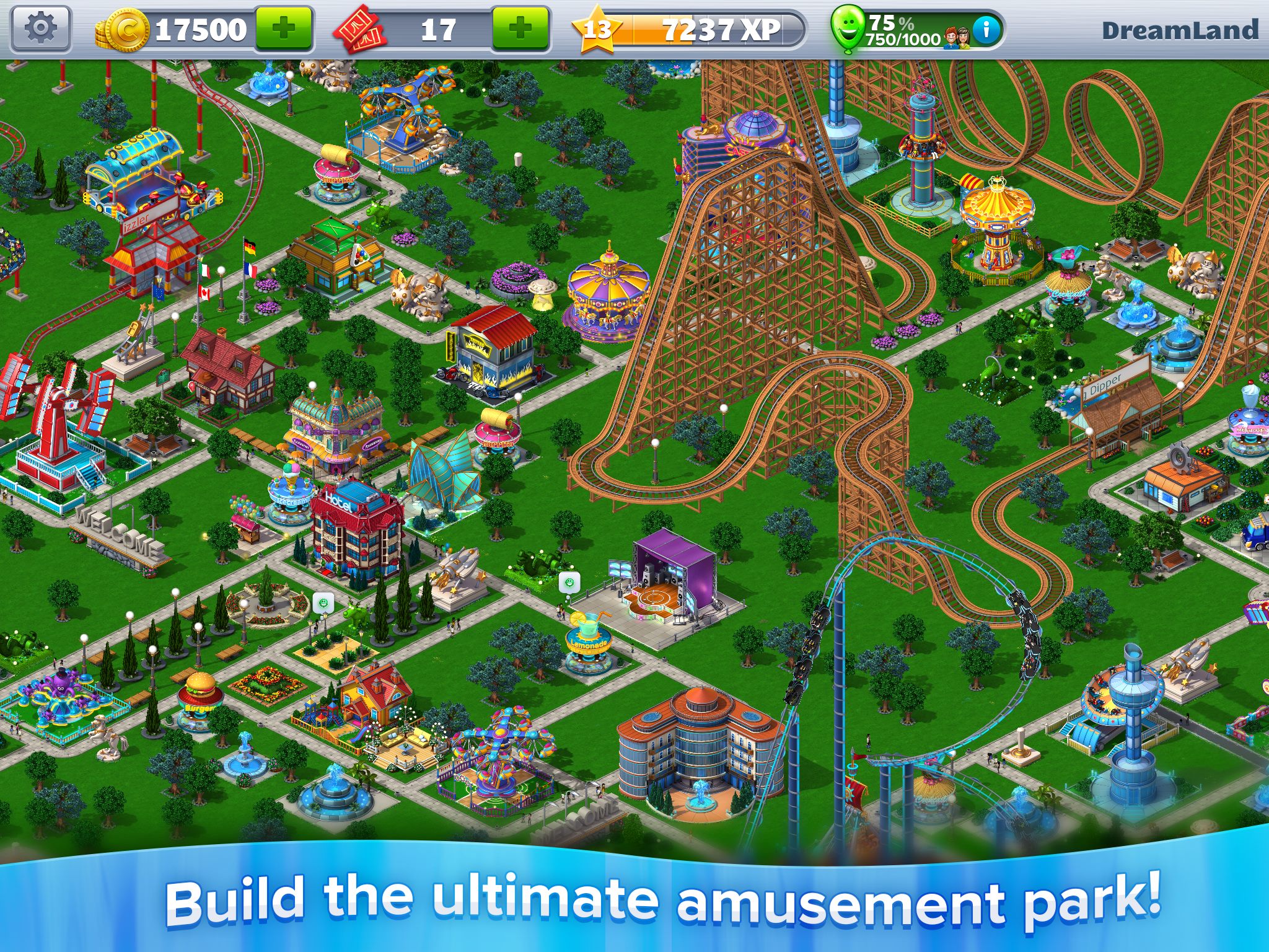 RollerCoaster Tycoon 4 Mobile Trailer