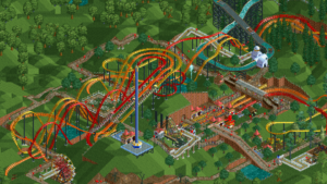 rollercoaster tycoon classic three monkey park