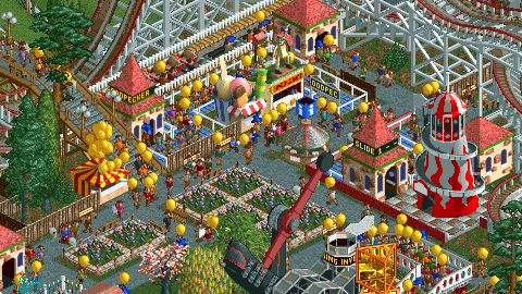 cursor disappearing rollercoaster tycoon classic