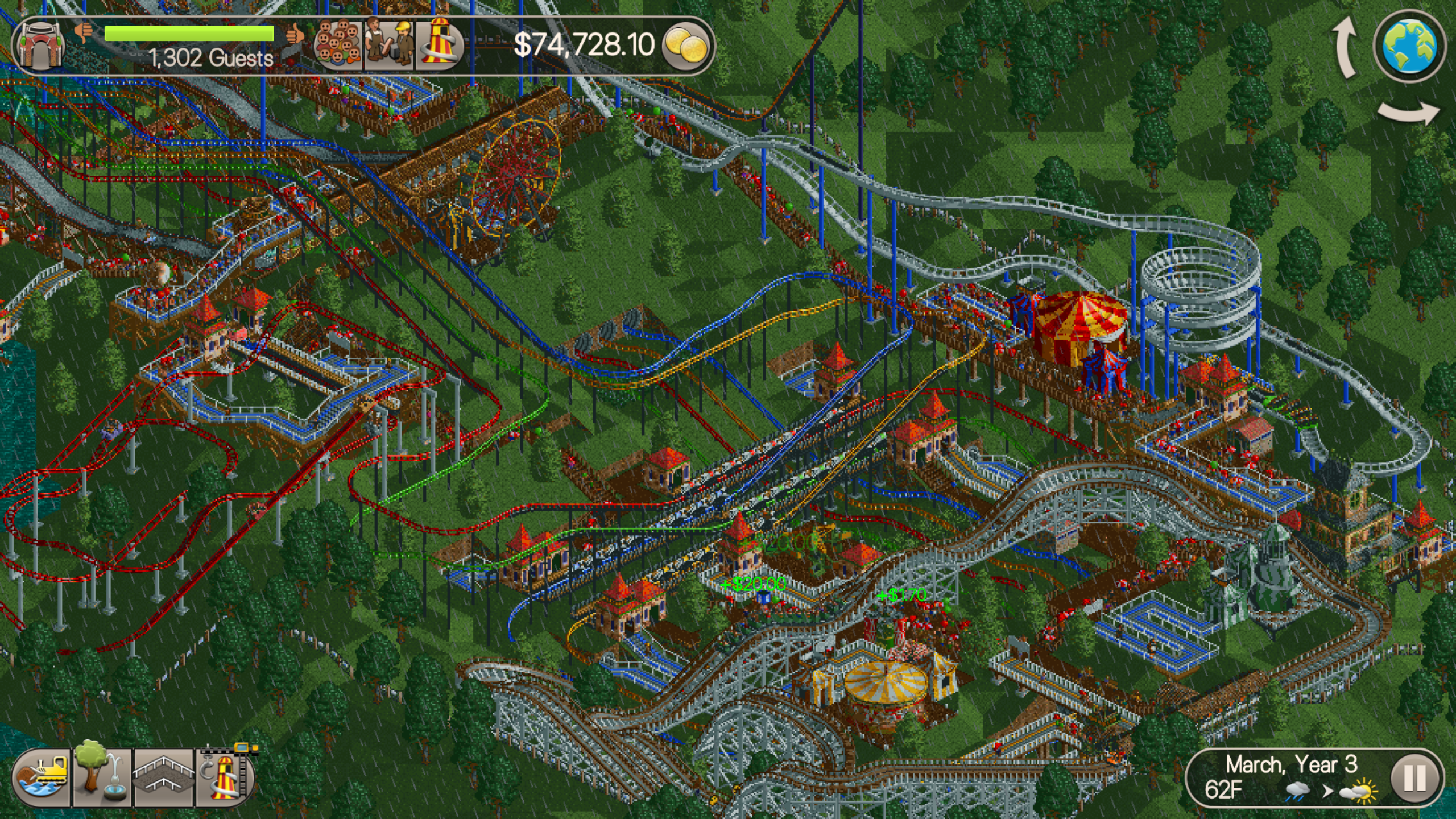 New RollerCoaster Tycoon World Screenshots - Coaster101
